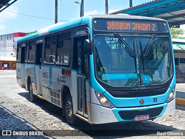 Rota Sol > Vega Transporte Urbano 35447 na cidade de Fortaleza, Ceará, Brasil, por Davi Oliveira. Número da foto: #12458000.