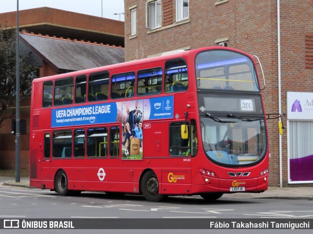 London General WVL432 na cidade de London, Greater London, Inglaterra, por Fábio Takahashi Tanniguchi. Número da foto: #12457870.