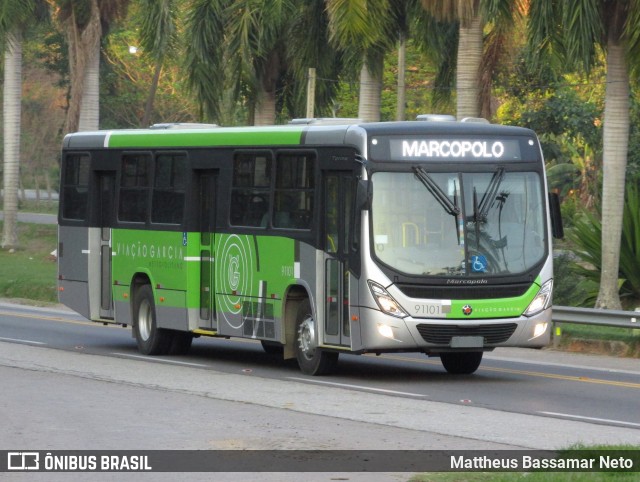 Viação Garcia 91101 na cidade de Paraíba do Sul, Rio de Janeiro, Brasil, por Mattheus Bassamar Neto. Número da foto: #12456773.