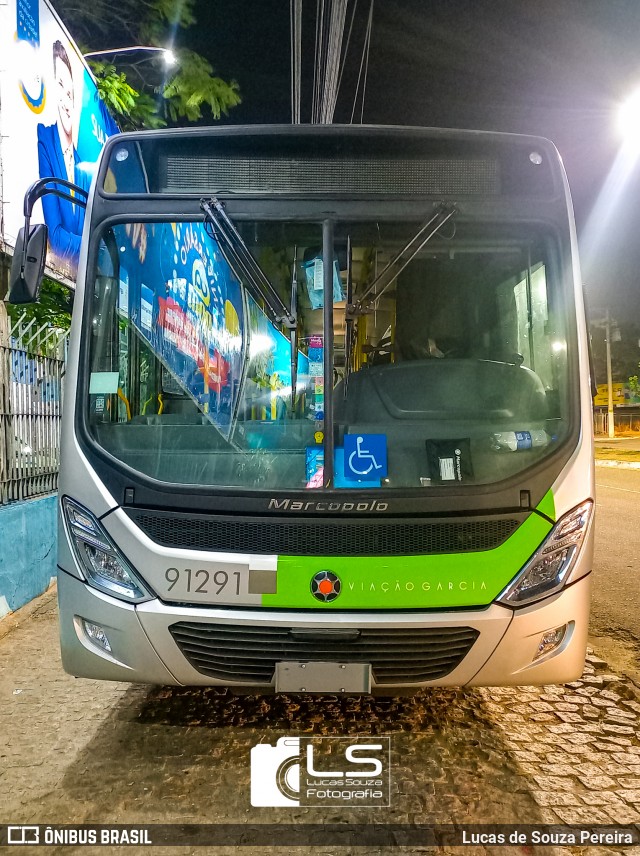 Viação Garcia 91291 na cidade de Campos dos Goytacazes, Rio de Janeiro, Brasil, por Lucas de Souza Pereira. Número da foto: #12458179.