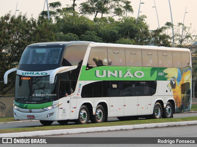Empresa União de Transportes 4187 na cidade de Florianópolis, Santa Catarina, Brasil, por Rodrigo Fonseca. Número da foto: #12458028.