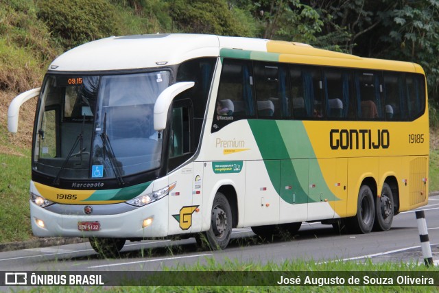 Empresa Gontijo de Transportes 19185 na cidade de Piraí, Rio de Janeiro, Brasil, por José Augusto de Souza Oliveira. Número da foto: #12457450.