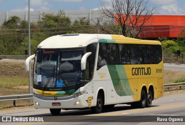 Empresa Gontijo de Transportes 18995 na cidade de Vitória da Conquista, Bahia, Brasil, por Rava Ogawa. Número da foto: #12456934.