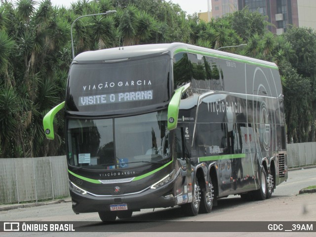 Viação Garcia 96080 na cidade de Curitiba, Paraná, Brasil, por GDC __39AM. Número da foto: #12456195.