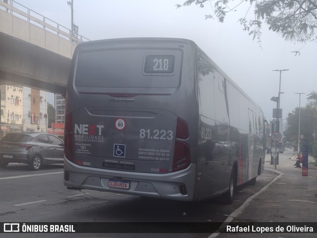 Next Mobilidade - ABC Sistema de Transporte 81.223 na cidade de São Paulo, São Paulo, Brasil, por Rafael Lopes de Oliveira. Número da foto: #12456268.