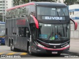 Transportes Única Petrópolis RJ 163.008 na cidade de Rio de Janeiro, Rio de Janeiro, Brasil, por Jorge Gonçalves. Número da foto: #12456165.