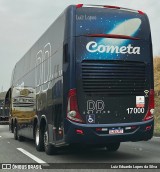 Viação Cometa 17000 na cidade de Queluz, São Paulo, Brasil, por Luiz Eduardo Lopes da Silva. Número da foto: #:id.
