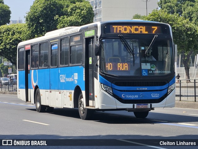 Transurb C72054 na cidade de Rio de Janeiro, Rio de Janeiro, Brasil, por Cleiton Linhares. Número da foto: #12522617.