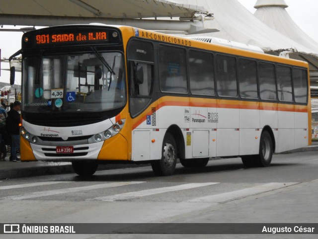 Transportes Paranapuan B10135 na cidade de Rio de Janeiro, Rio de Janeiro, Brasil, por Augusto César. Número da foto: #12523021.