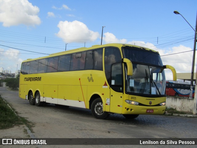 Viação Itapemirim 8925 na cidade de Caruaru, Pernambuco, Brasil, por Lenilson da Silva Pessoa. Número da foto: #12524030.