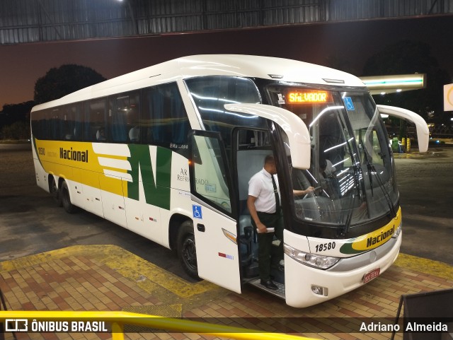 Viação Nacional 18580 na cidade de João Monlevade, Minas Gerais, Brasil, por Adriano  Almeida. Número da foto: #12524233.