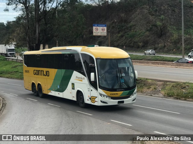 Empresa Gontijo de Transportes 19805 na cidade de Belo Horizonte, Minas Gerais, Brasil, por Paulo Alexandre da Silva. Número da foto: #12523830.