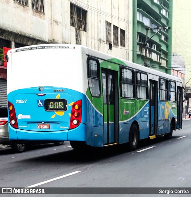 Viação Grande Vitória 23087 na cidade de Vitória, Espírito Santo, Brasil, por Sergio Corrêa. Número da foto: #12522781.
