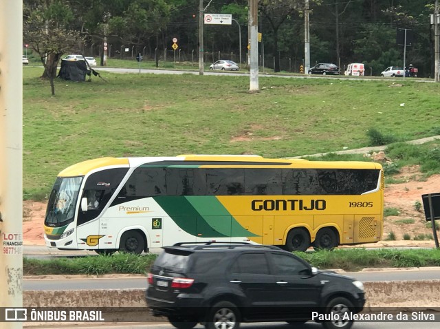 Empresa Gontijo de Transportes 19805 na cidade de Belo Horizonte, Minas Gerais, Brasil, por Paulo Alexandre da Silva. Número da foto: #12523836.
