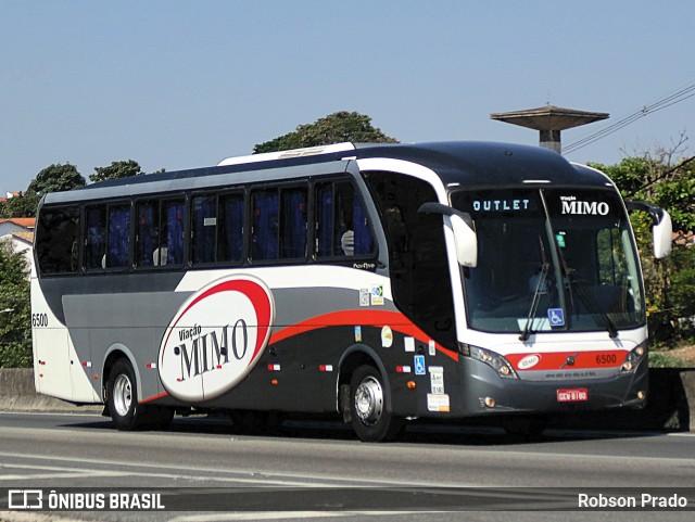 Viação Mimo 6500 na cidade de Caçapava, São Paulo, Brasil, por Robson Prado. Número da foto: #12524800.