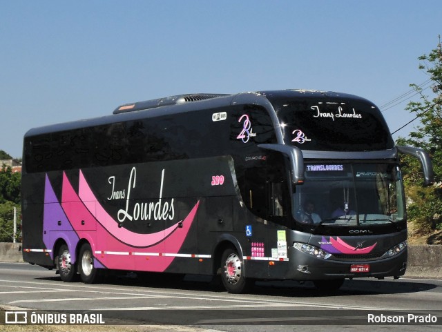 TransLourdes Transporte e Fretamento 220 na cidade de Caçapava, São Paulo, Brasil, por Robson Prado. Número da foto: #12524801.