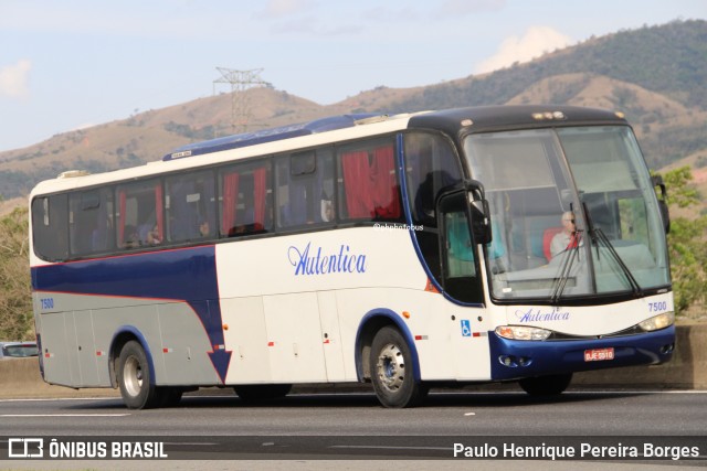 União do Sul - Transportadora Turística Autêntica 7500 na cidade de Roseira, São Paulo, Brasil, por Paulo Henrique Pereira Borges. Número da foto: #12524393.