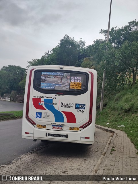 Viação Pavunense B32699 na cidade de Rio de Janeiro, Rio de Janeiro, Brasil, por Paulo Vitor Lima. Número da foto: #12523394.