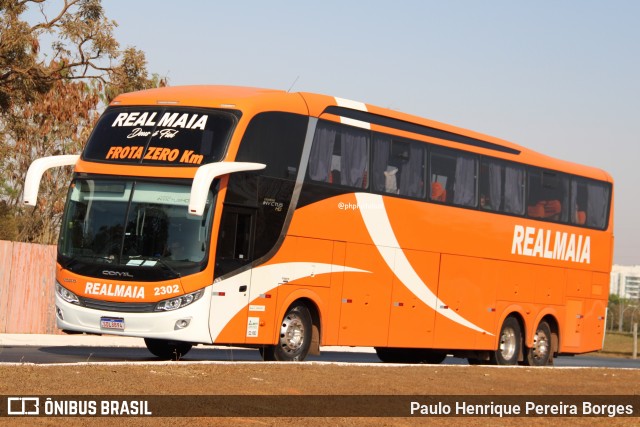 RealMaia Turismo e Cargas 2302 na cidade de Brasília, Distrito Federal, Brasil, por Paulo Henrique Pereira Borges. Número da foto: #12524365.