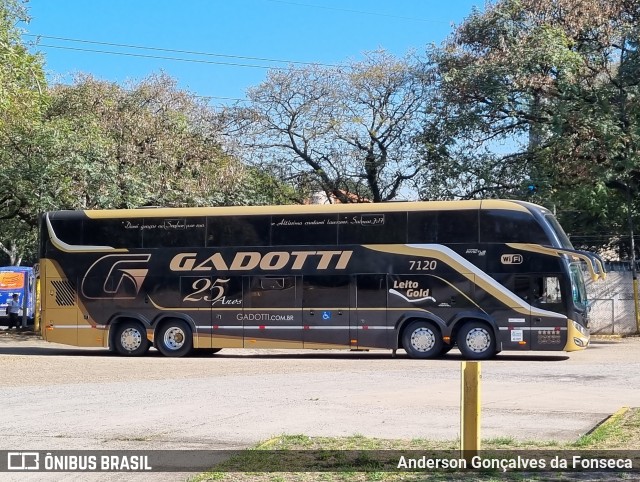Auto Viação Gadotti 7120 na cidade de São Paulo, São Paulo, Brasil, por Anderson Gonçalves da Fonseca. Número da foto: #12526812.