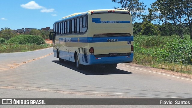 Viação Novo Horizonte 1010111 na cidade de Barra da Estiva, Bahia, Brasil, por Flávio  Santos. Número da foto: #12525383.