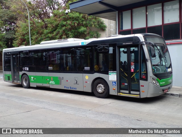 Viação Santa Brígida 1 1730 na cidade de São Paulo, São Paulo, Brasil, por Matheus Da Mata Santos. Número da foto: #12526784.