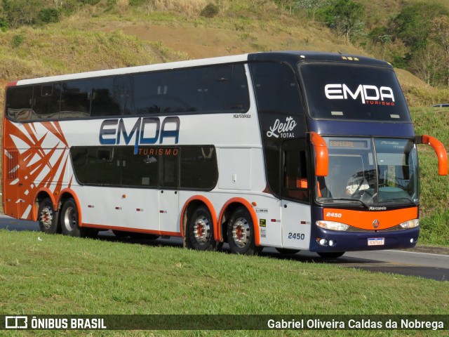 EMDA Tur 2450 na cidade de Aparecida, São Paulo, Brasil, por Gabriel Oliveira Caldas da Nobrega. Número da foto: #12525003.