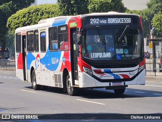 Viação Pavunense B32521 na cidade de Rio de Janeiro, Rio de Janeiro, Brasil, por Cleiton Linhares. Número da foto: #12526243.