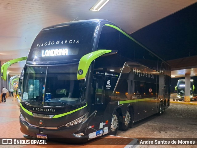 Viação Garcia 98110 na cidade de Santa Cruz do Rio Pardo, São Paulo, Brasil, por Andre Santos de Moraes. Número da foto: #12525263.