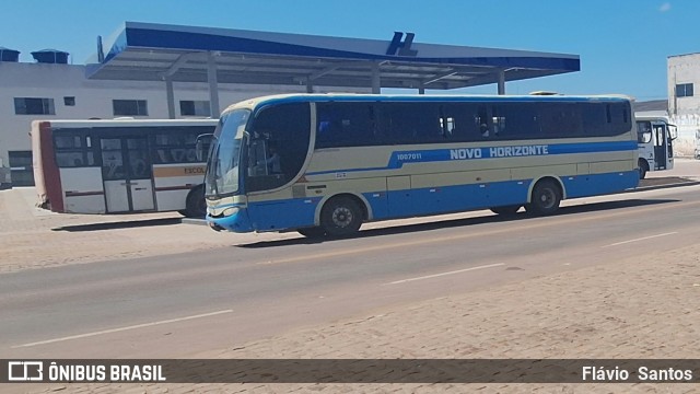 Viação Novo Horizonte 1007011 na cidade de Barra da Estiva, Bahia, Brasil, por Flávio  Santos. Número da foto: #12525385.