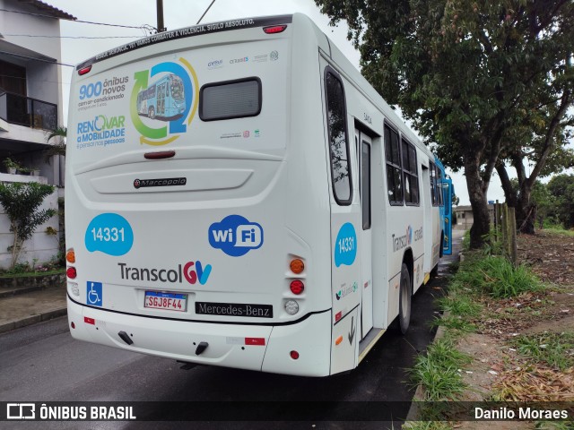 Serramar Transporte Coletivo 14331 na cidade de Serra, Espírito Santo, Brasil, por Danilo Moraes. Número da foto: #12526124.