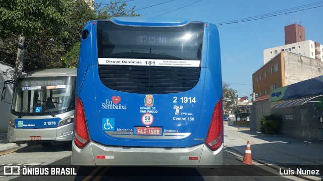 Sambaíba Transportes Urbanos 2 1914 na cidade de São Paulo, São Paulo, Brasil, por Luis Nunez. Número da foto: #12525794.
