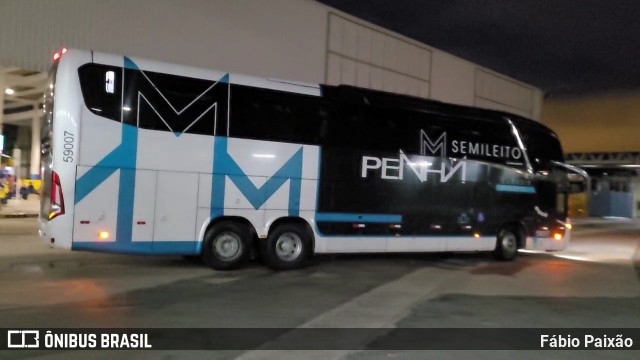 Empresa de Ônibus Nossa Senhora da Penha 59007 na cidade de Rio de Janeiro, Rio de Janeiro, Brasil, por Fábio Paixão. Número da foto: #12525862.