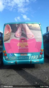 Transporte Coletivo Estrela 1193 na cidade de Florianópolis, Santa Catarina, Brasil, por Wallan Vinicius. Número da foto: #12524903.