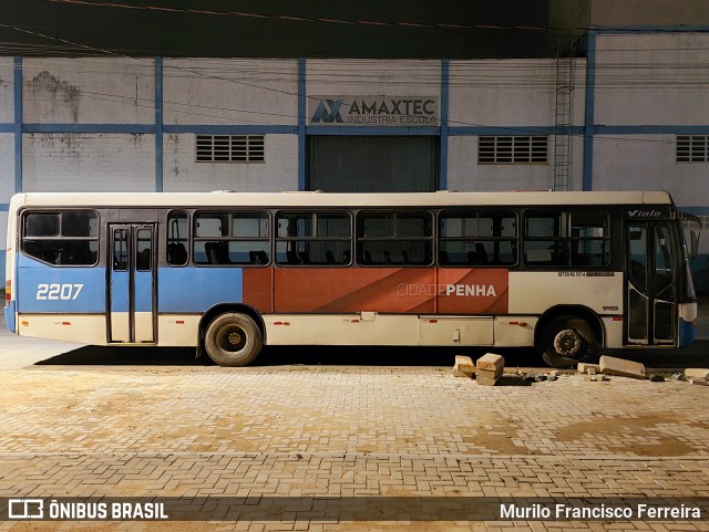 Viação Nossa Senhora dos Navegantes 2207 na cidade de Balneário Piçarras, Santa Catarina, Brasil, por Murilo Francisco Ferreira. Número da foto: #12459170.