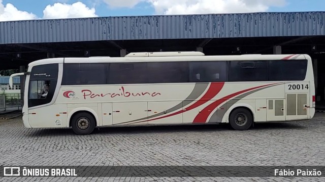 Paraibuna Transportes 20014 na cidade de Juiz de Fora, Minas Gerais, Brasil, por Fábio Paixão. Número da foto: #12458874.