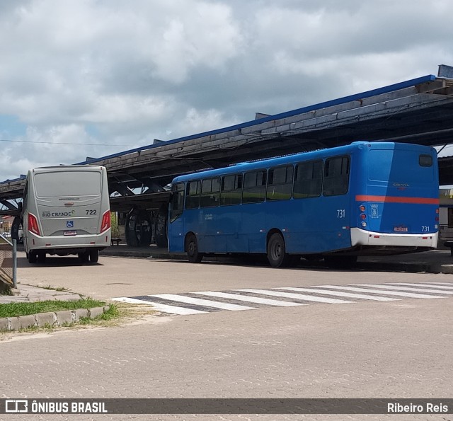 TransPessoal Transportes 731 na cidade de Rio Grande, Rio Grande do Sul, Brasil, por Ribeiro Reis. Número da foto: #12458469.