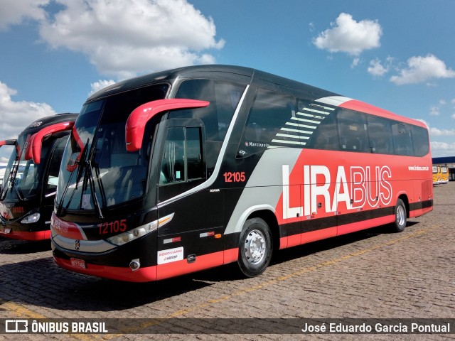 Lirabus 12105 na cidade de Hortolândia, São Paulo, Brasil, por José Eduardo Garcia Pontual. Número da foto: #12459512.