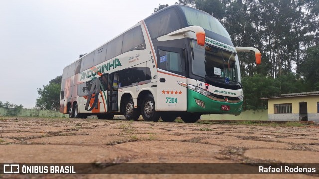 Empresa de Transportes Andorinha 7304 na cidade de Loanda, Paraná, Brasil, por Rafael Rodenas. Número da foto: #12458583.