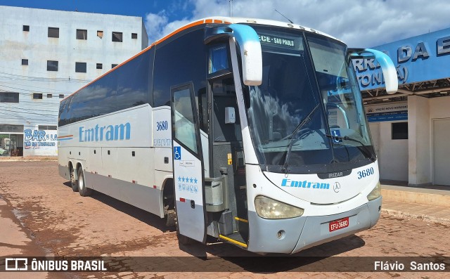 Emtram 3680 na cidade de Barra da Estiva, Bahia, Brasil, por Flávio  Santos. Número da foto: #12459312.