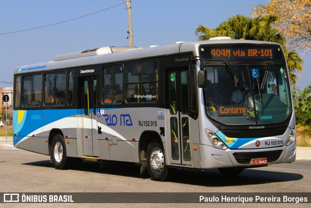 Rio Ita RJ 152.015 na cidade de Niterói, Rio de Janeiro, Brasil, por Paulo Henrique Pereira Borges. Número da foto: #12460196.