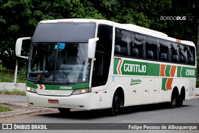 Empresa Gontijo de Transportes 20100 na cidade de Salvador, Bahia, Brasil, por Felipe Pessoa de Albuquerque. Número da foto: #12460345.