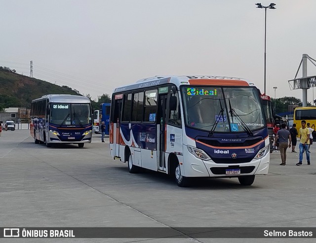 Viação Ideal B28555 na cidade de Duque de Caxias, Rio de Janeiro, Brasil, por Selmo Bastos. Número da foto: #12458574.