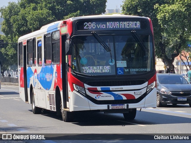 Viação Pavunense B32541 na cidade de Rio de Janeiro, Rio de Janeiro, Brasil, por Cleiton Linhares. Número da foto: #12459353.