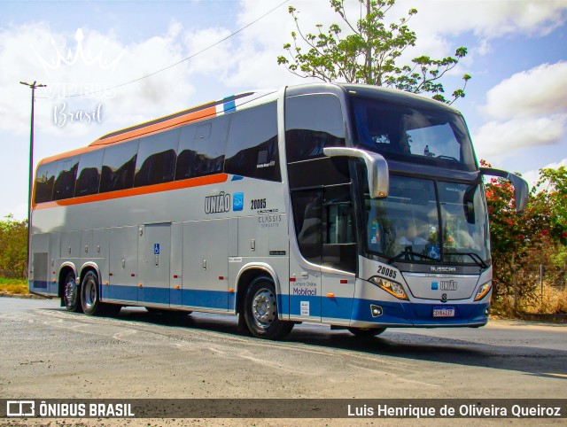 Expresso União 20085 na cidade de Montes Claros, Minas Gerais, Brasil, por Luis Henrique de Oliveira Queiroz. Número da foto: #12458655.