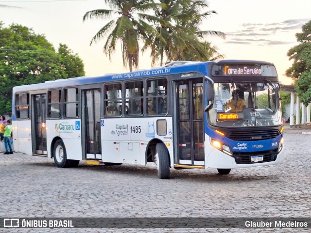 Capital do Agreste Transporte Urbano 1485 na cidade de Caruaru, Pernambuco, Brasil, por Glauber Medeiros. Número da foto: #12459343.