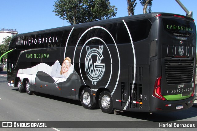 Viação Garcia 86048 na cidade de Curitiba, Paraná, Brasil, por Hariel Bernades. Número da foto: #12459413.