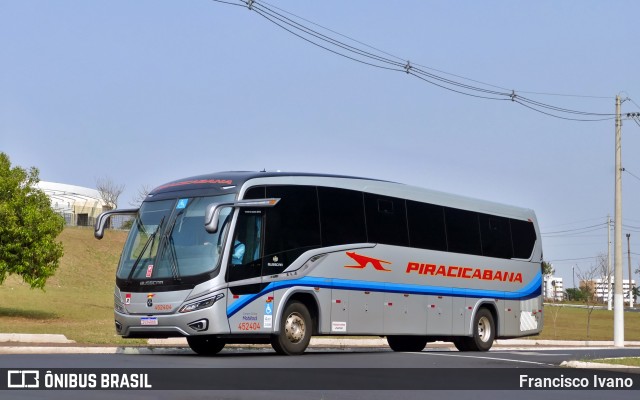 Viação Piracicabana 452404 na cidade de Marília, São Paulo, Brasil, por Francisco Ivano. Número da foto: #12460401.