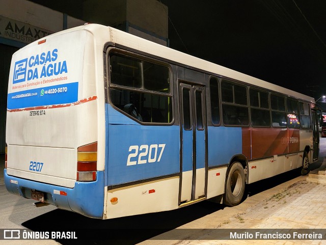 Viação Nossa Senhora dos Navegantes 2207 na cidade de Balneário Piçarras, Santa Catarina, Brasil, por Murilo Francisco Ferreira. Número da foto: #12459017.