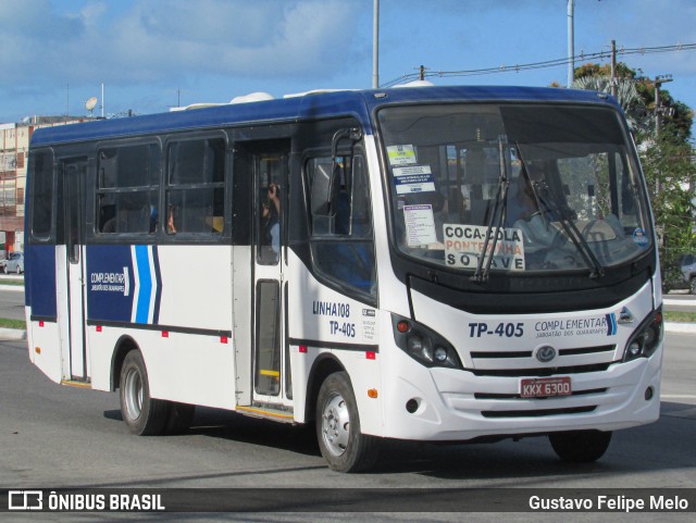 Transporte Complementar de Jaboatão dos Guararapes TP-405 na cidade de Jaboatão dos Guararapes, Pernambuco, Brasil, por Gustavo Felipe Melo. Número da foto: #12458595.